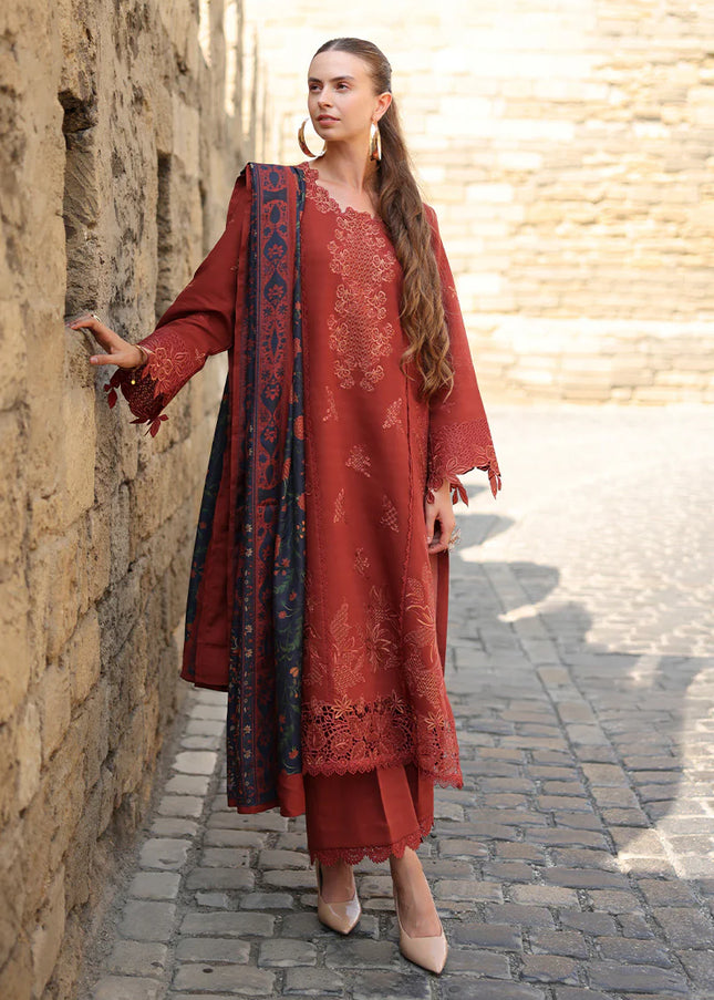 Rang Rasiya | Carnation Luxury Shawl Edit  - Cardamom