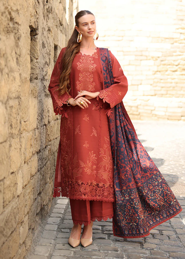 Rang Rasiya | Carnation Luxury Shawl Edit  - Cardamom