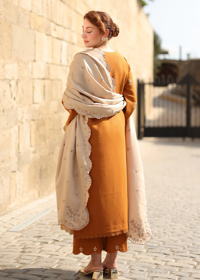 Rang Rasiya | Carnation Luxury Shawl Edit  - Cappuccino