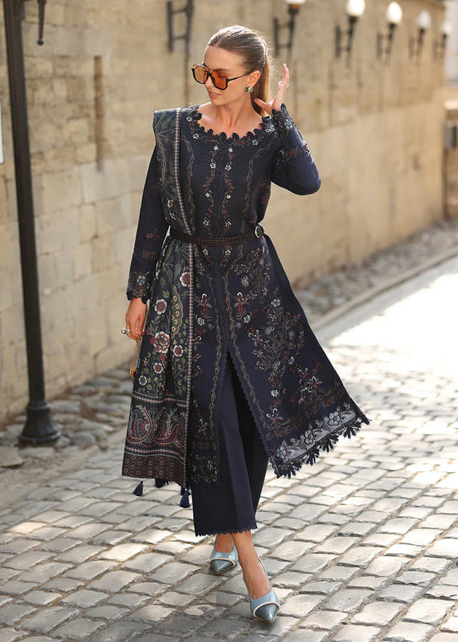 Rang Rasiya | Carnation Luxury Shawl Edit  - Americano