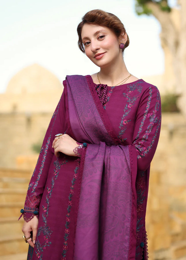 Rang Rasiya | Carnation Luxury Shawl Edit  - Frappe