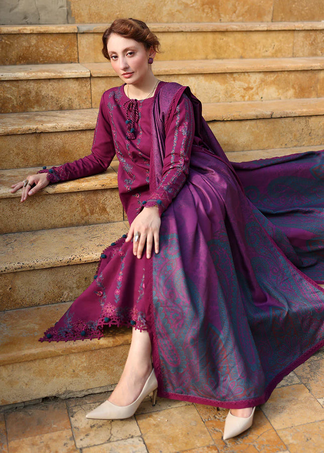 Rang Rasiya | Carnation Luxury Shawl Edit  - Frappe