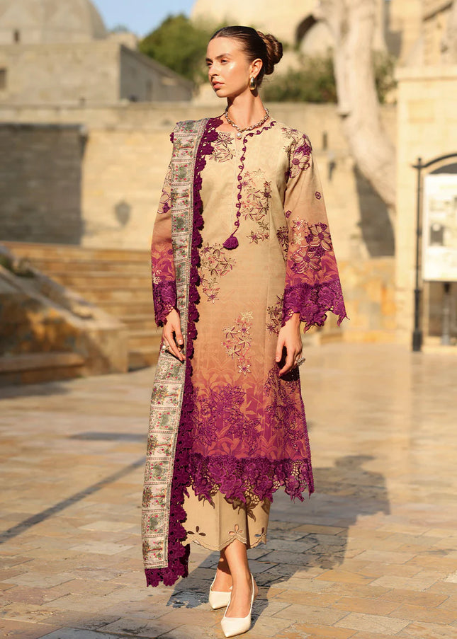 Rang Rasiya | Carnation Luxury Shawl Edit  - Chai