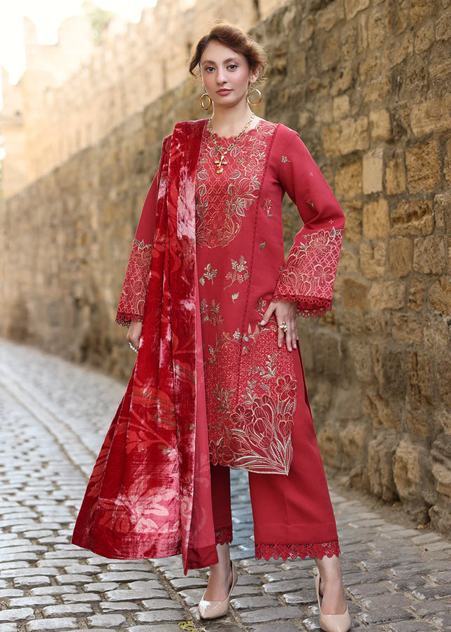 Rang Rasiya | Carnation Luxury Shawl Edit  - Cold Brew