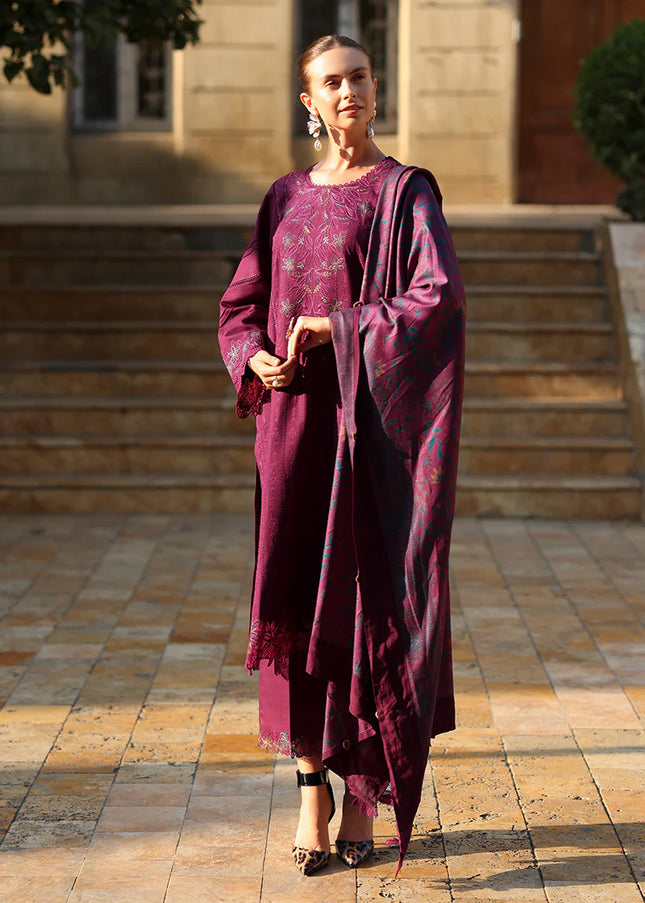 Rang Rasiya | Carnation Luxury Shawl Edit  - Espresso