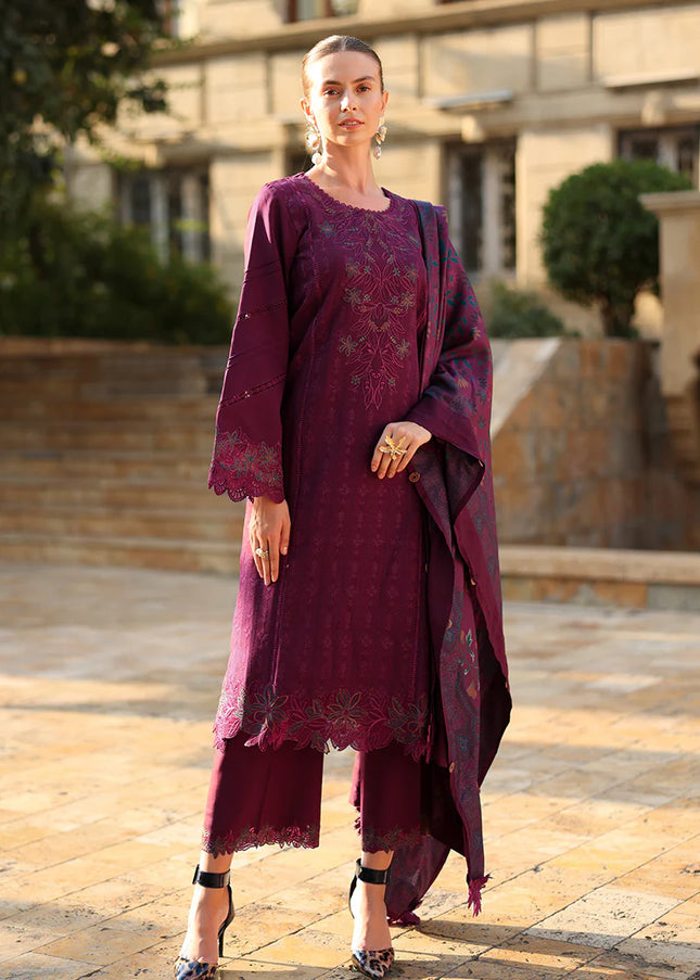 Rang Rasiya | Carnation Luxury Shawl Edit  - Espresso