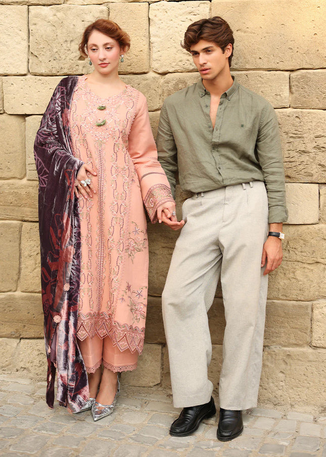 Rang Rasiya | Carnation Luxury Shawl Edit  - Latte