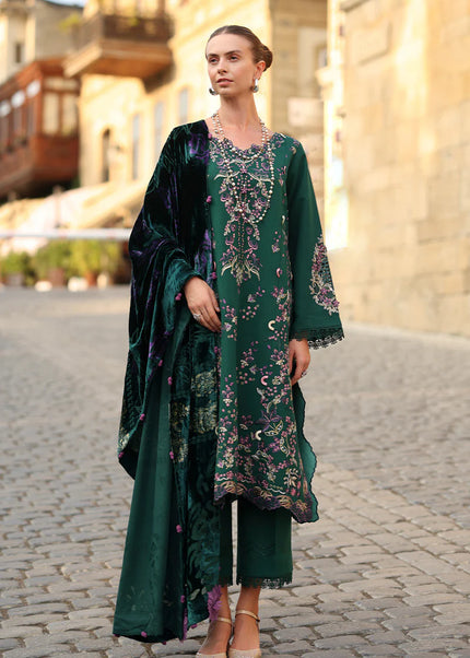 Rang Rasiya | Carnation Luxury Shawl Edit  - Matcha