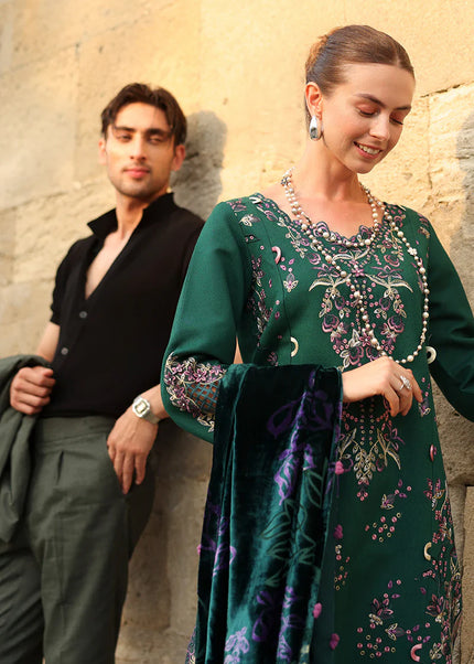 Rang Rasiya | Carnation Luxury Shawl Edit  - Matcha