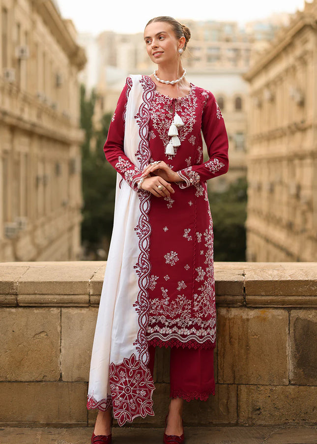 Rang Rasiya | Carnation Luxury Shawl Edit  - Rose