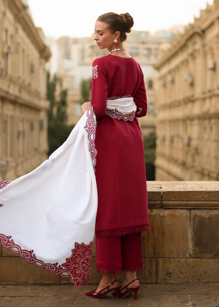 Rang Rasiya | Carnation Luxury Shawl Edit  - Rose