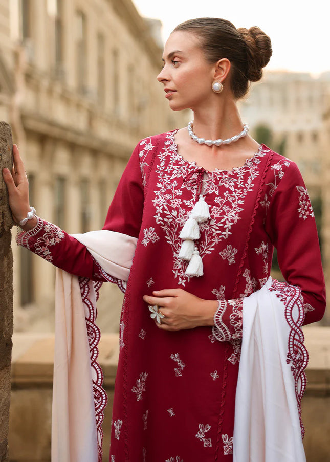 Rang Rasiya | Carnation Luxury Shawl Edit  - Rose