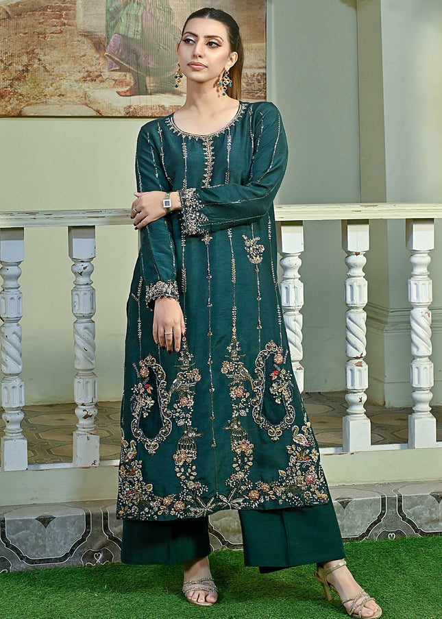Sania Hasan | Vera Festive - Sila Green