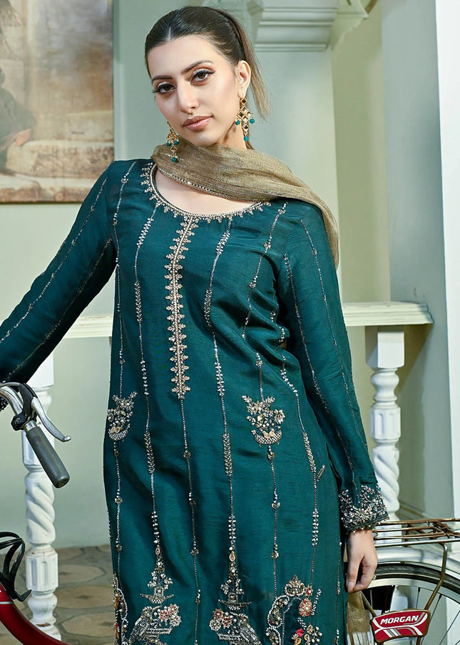 Sania Hasan | Vera Festive - Sila Green