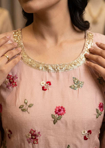 Chinnon Embroidered Palazzo Suit Series