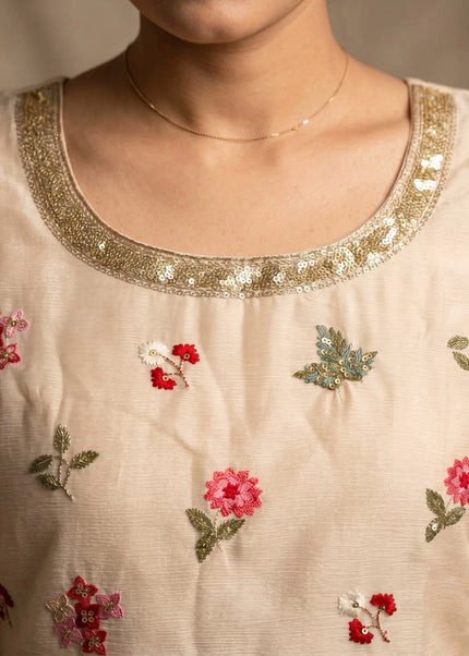Chinnon Embroidered Palazzo Suit Series