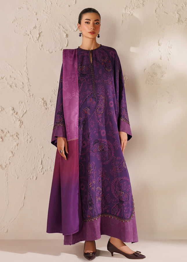Baroque | Embroiderd Viscose Silk UF-4291