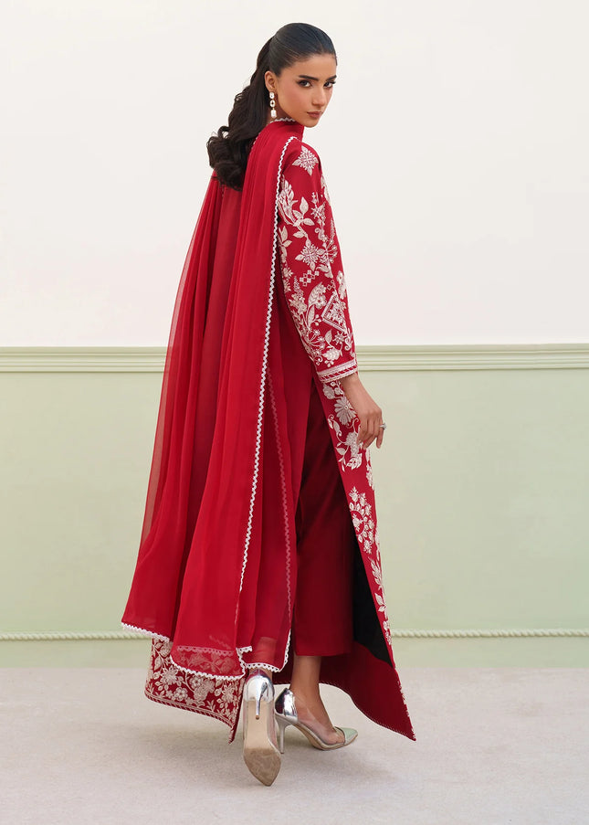 Baroque | Embroidered Raw Silk UF-4386