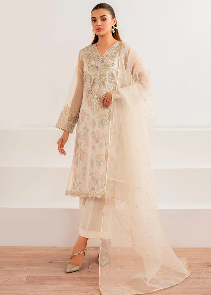 Baroque | Embroidered Chiffon UF-699