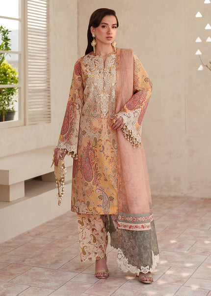 Baroque | Embroidered Lawn UF-4403