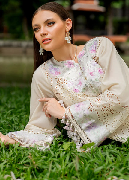 Baroque | Embroidered Schiffli PR-1175