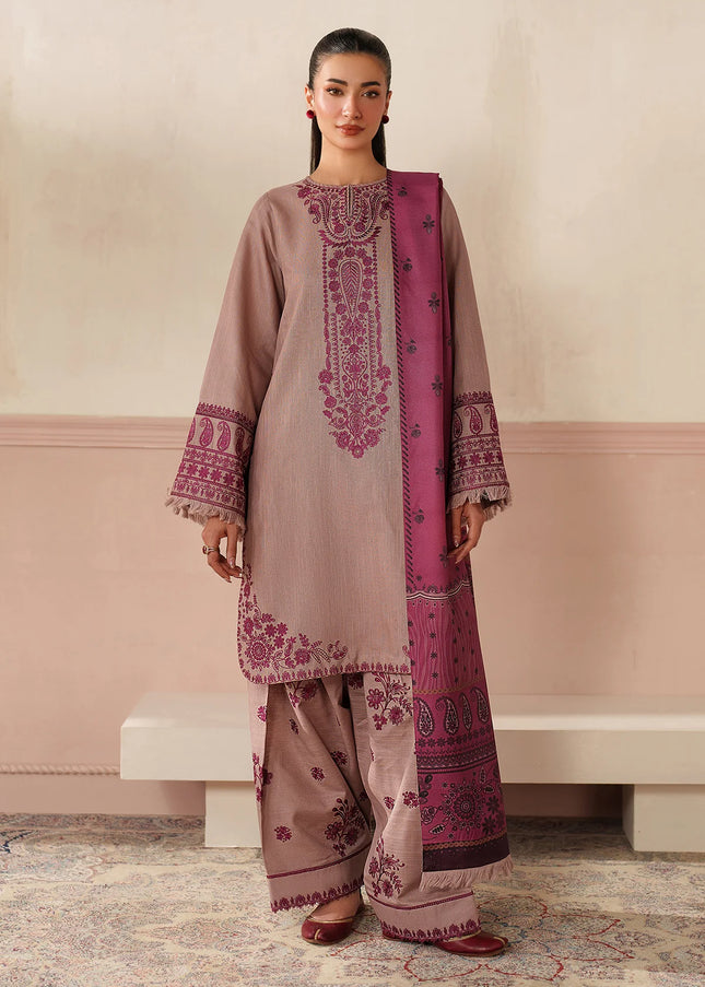 Baroque | Embroidered Khaddar UF-4353