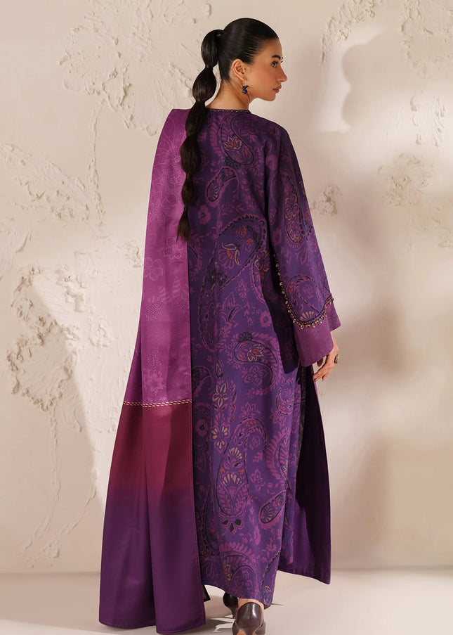 Baroque | Embroiderd Viscose Silk UF-4291