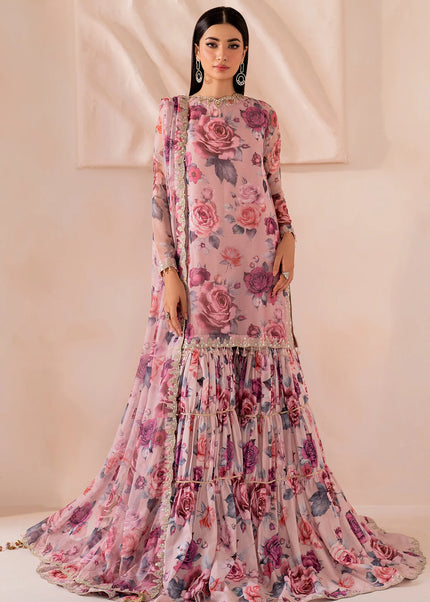 Baroque | Embroidered Chiffon UF-708