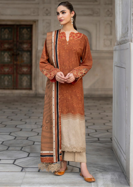 Baroque | Embroidered Viscose UF-720