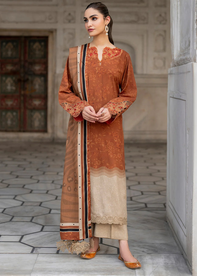 Baroque | Embroidered Viscose UF-720