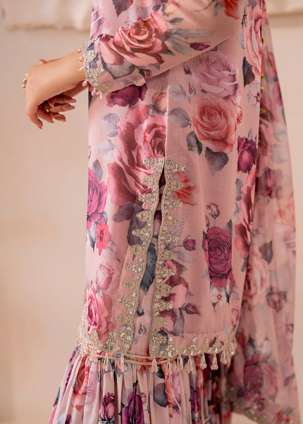 Baroque | Embroidered Chiffon UF-708