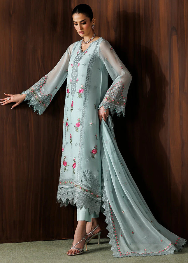 Baroque | Embroidered Chiffon UF-4438