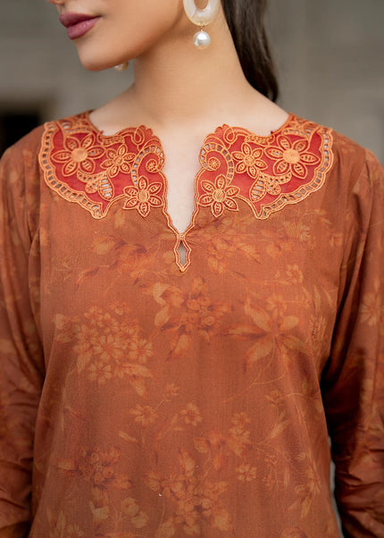 Baroque | Embroidered Viscose UF-720