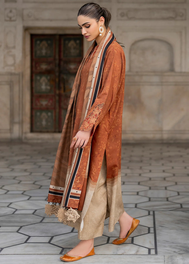 Baroque | Embroidered Viscose UF-720