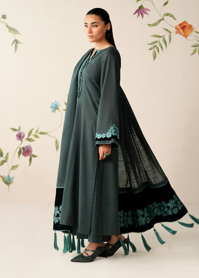 Baroque | Embroidered Khaddar PR-1192