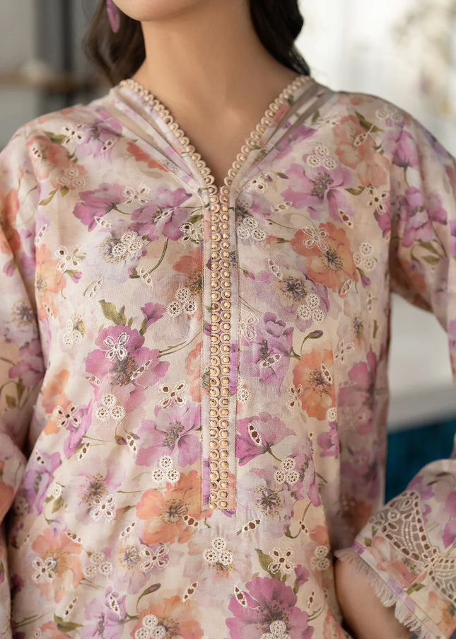 Baroque | Embroidered Printed Lawn UF-4099