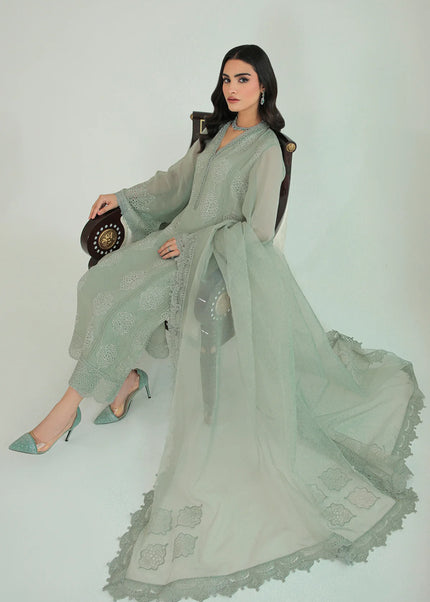 Baroque | Embroidered Chiffon UF-234