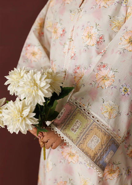 Baroque | Embroidered Printed Lawn PR-1260