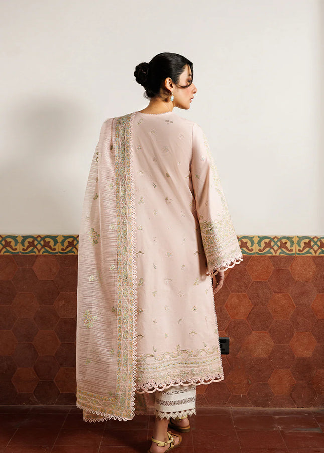 Emaan Adeel | Mirabelle Festive Lawn - Orchid Royale