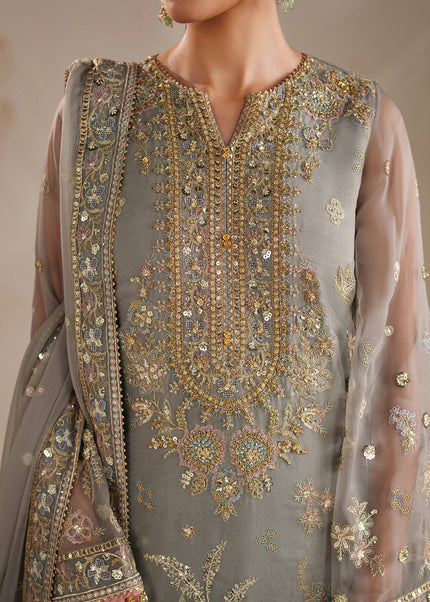 Baroque | Embroidered Chiffon UF-4364