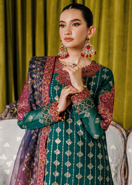 Alizeh | Heer Festive Collection '24- Nagar C Sea Green