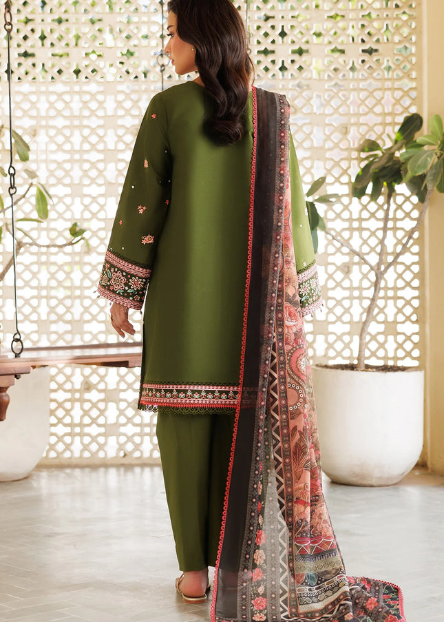 Farasha | Summer Weaves Embroidered Lawn'25 - Olivine Dreams