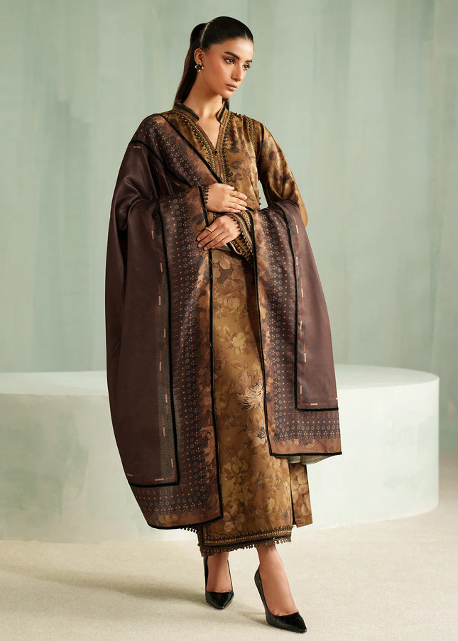 Baroque | Embroidered Khaddar UF-4324