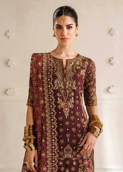 Baroque | Embroidered Chiffon CH14-07