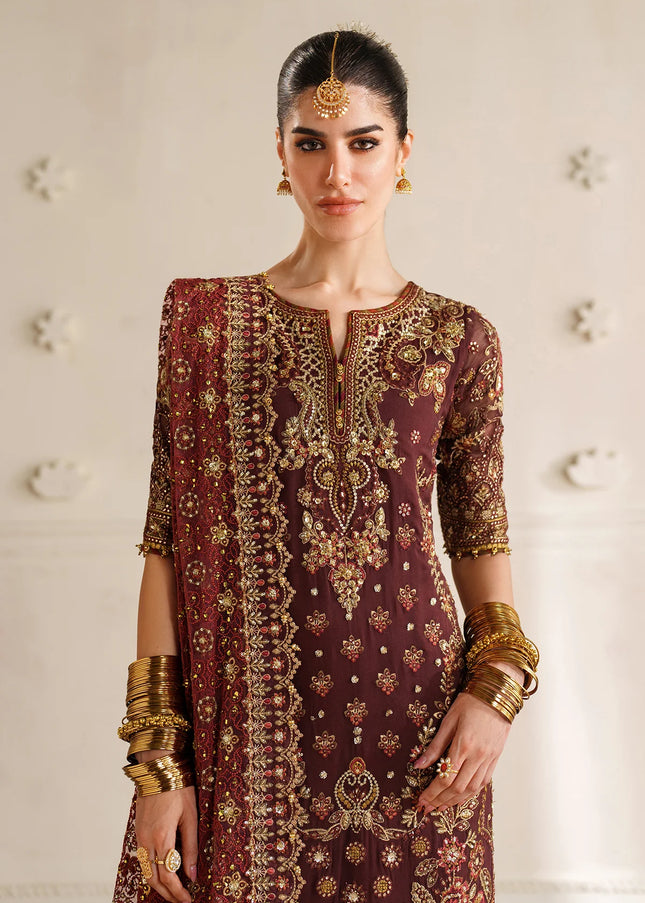 Baroque | Embroidered Chiffon CH14-07