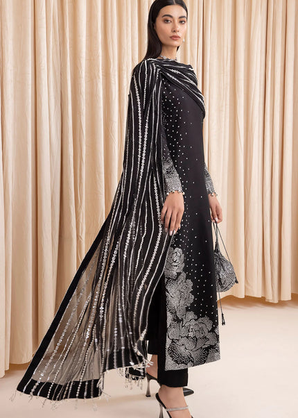 Jazmin | Embroidered Raw Silk UR-7001