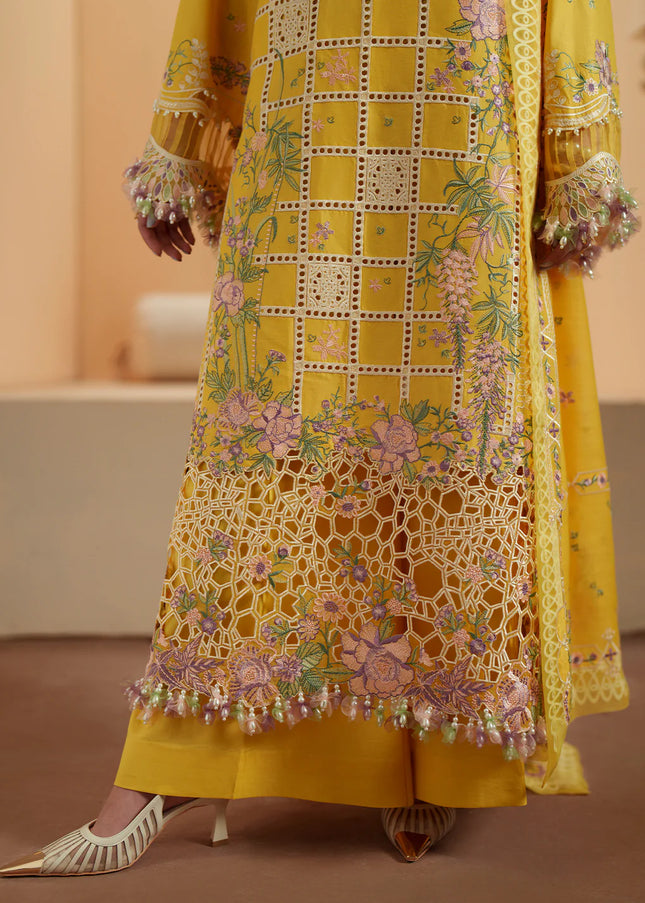 Bin Ilyas | Mashriq Luxury Lawn - 111A