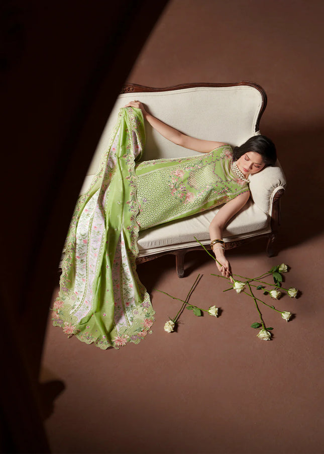Bin Ilyas | Mashriq Luxury Lawn - 112A