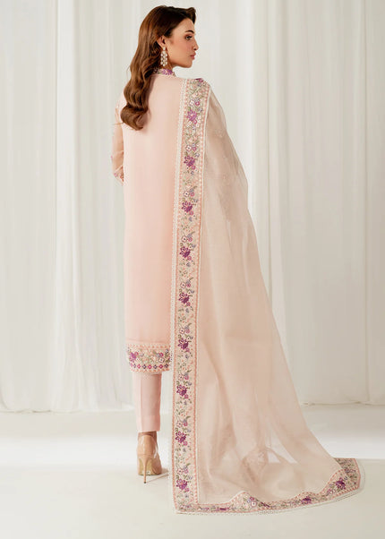 Baroque | Embroidered Chiffon UF-4052