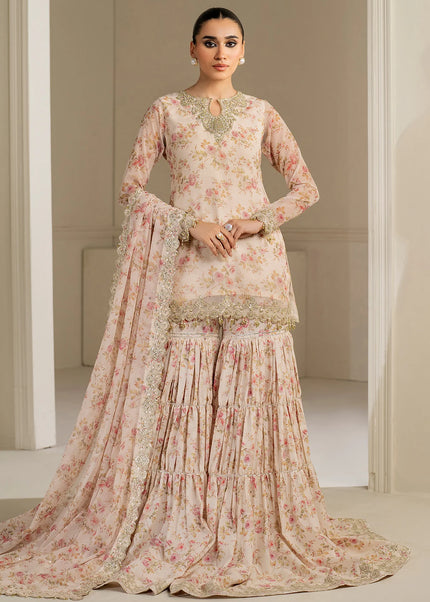 Baroque | Embroidered Chiffon UF-4164